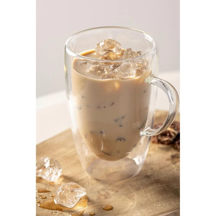 Leonardo Kaffeegläser Duo Tasse 053063, Doppelwandig, Mit Henkel, 400ml, 4 Stück 3 Leonardo Kaffeegläser Duo Tasse 053063, Doppelwandig, Mit Henkel, 400ml, 4 Stück – Bild 3