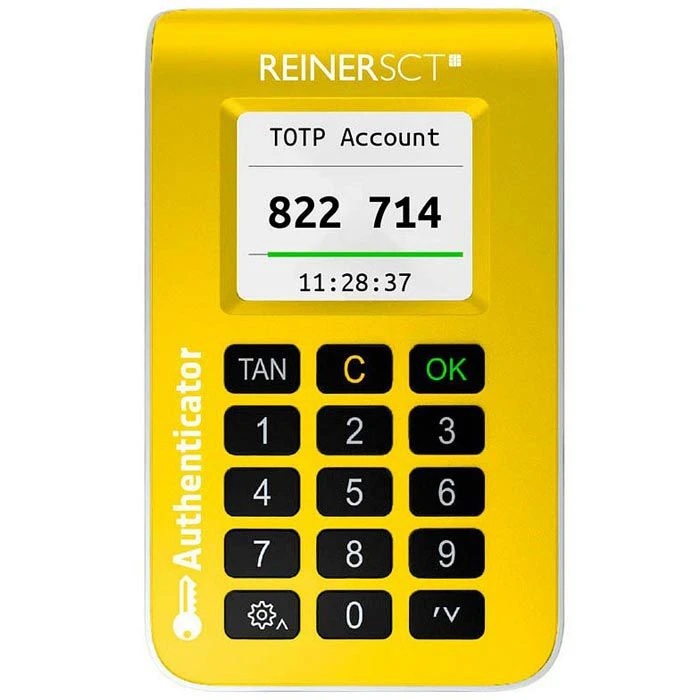 REINER SCT TAN-Generator Authenticator, TOTP-Generator, Zwei-Faktor-Authentisierung 1 REINER SCT TAN-Generator Authenticator, TOTP-Generator, Zwei-Faktor-Authentisierung
