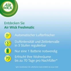 Airwick Raumduft Freshmatic Max Pure, Starterset, 250 Ml, Frische Wäsche -Angebote HausGlanz Store a4c5c8665294101c9acfb8da143530097e99214d raumduft airwick freshmatic max pure