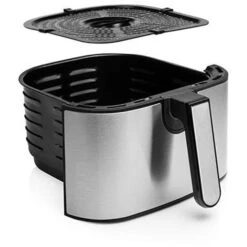 Princess Fritteuse Smart 182037 Heißluftfritteuse, 1500 W, App-Steuerung, Edelstahl, Ohne Öl, 4,5 L -Angebote HausGlanz Store a53518ed6bdde175d2927e5f5d4a2440739fd3ab fritteuse princess smart 182037 heissluftfritteuse