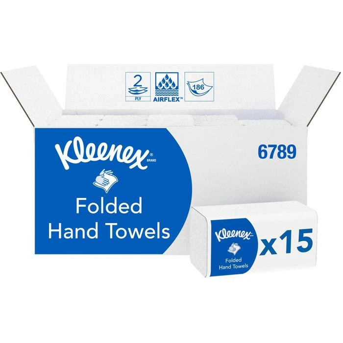Kimberly-Clark Kleenex Ultra 6789 Papierhandtücher 1 Kimberly-Clark Kleenex Ultra 6789 Papierhandtücher