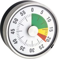 Eduplay Timer 120503 Ampelscheibe, Ø 7,8 Cm, 60 Minuten, Magnetisch