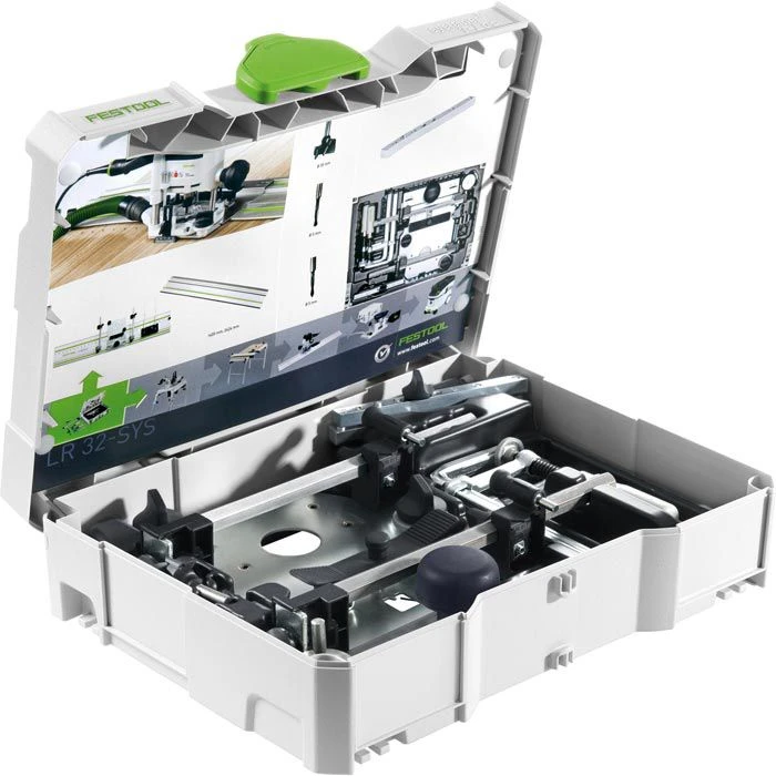 Festool Werkzeugkoffer Lochreihenbohrset LR 32-SYS, 584100, Für Oberfräse OF 900, 1000, 1010, 1400 2 Festool Werkzeugkoffer Lochreihenbohrset LR 32-SYS, 584100, Für Oberfräse OF 900, 1000, 1010, 1400 – Bild 2