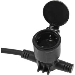 ChiliTec Strom-Verlängerungskabel Mit Erdspieß, 15m, 5 X Schutzkontakt, Außen IP44, Schwarz -Angebote HausGlanz Store aa4868e897ffbd311815ca1a53ef2a8e9473035b strom verlaengerungskabel chilitec mit erdspiess