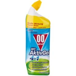 00 WC-Reiniger WC AktivGel 4in1 Fresh Green, Beseitigt 99,9% Der Bakterien, 750ml