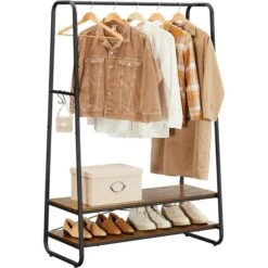 Vasagle Garderobenständer RGR112B01, Vintage, Mit 2 Ablagen, Bis 170 Kg, Metall / Holz, Braun 10 Vasagle Garderobenständer RGR112B01, Vintage, Mit 2 Ablagen, Bis 170 Kg, Metall / Holz, Braun -Angebote HausGlanz Store ab596c896a4b97dbd5675c4a8419ec6f89ca8c34 garderobenstaender vasagle rgr112b01 vintage