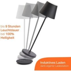 LEDmaxx Schreibtischlampe LED, IP54, Dimmbar, Mit Standfuß, Mit Akku -Angebote HausGlanz Store acde6f92c678632d689c6df5eaf3e1880746aed3 schreibtischlampe ledmaxx led