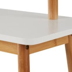 Relaxdays Garderobenständer 10027500, Mit Ablage & 5 Haken, Bambus, Natur / Weiß -Angebote HausGlanz Store af55a0f169d7a5e3d2402a2988e4dda88ecaa5f9 garderobenstaender relaxdays 10027500