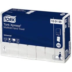 Tork Papierhandtücher Xpress Multifold, 150100, H2, 1-lagig, Interfold-Falz, 19,6 X 25,5cm, 4830 Stück -Angebote HausGlanz Store af866c62ba46acb9987460f8db59e933e01fbdf1 papierhandtuecher tork xpress multifold 150100 h2