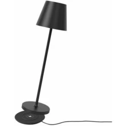 LEDmaxx Schreibtischlampe LED, IP54, Dimmbar, Mit Standfuß, Mit Akku