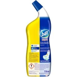 Biff WC-Reiniger WC-Total Spritzige Zitrone, Gel, Mit Selbstaktiver Formel, 750ml -Angebote HausGlanz Store b1fd31b51d49aa0fc903686f9d324512dbbc2c4b wc reiniger biff wc total spritzige zitrone