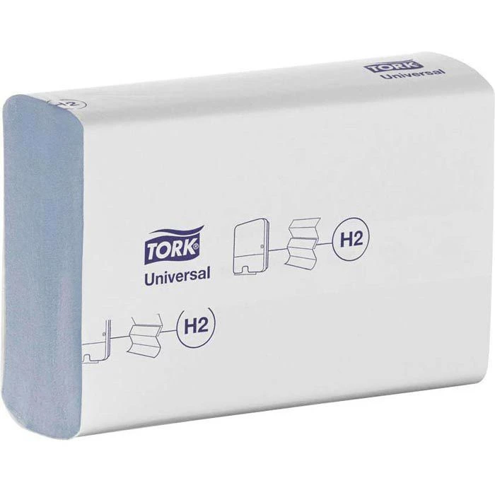 Tork Papierhandtücher Xpress Universal, 150388, H2, 2-lagig, Interfold-Falz 21x24 Cm, 4740 Stück, Blau 3 Tork Papierhandtücher Xpress Universal, 150388, H2, 2-lagig, Interfold-Falz 21x24 Cm, 4740 Stück, Blau – Bild 3