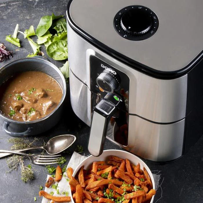 Domo Fritteuse Deli-Fryer, DO536FR, 1800 Watt, Heißluftfritteuse, Für 5,5 Liter 2 Domo Fritteuse Deli-Fryer, DO536FR, 1800 Watt, Heißluftfritteuse, Für 5,5 Liter – Bild 2