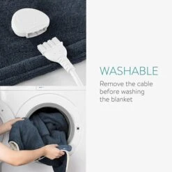 Navaris Heizdecke Snuggy, Mit Ärmeln, Dunkelblau, 9 Temperaturen, Abschaltautomatik, 195 X 125cm 11 Navaris Heizdecke Snuggy, Mit Ärmeln, Dunkelblau, 9 Temperaturen, Abschaltautomatik, 195 X 125cm -Angebote HausGlanz Store b70b7a48eb5f2166f7f87077c50af121c05495fb heizdecke navaris mit aermeln und tasche blaucreme