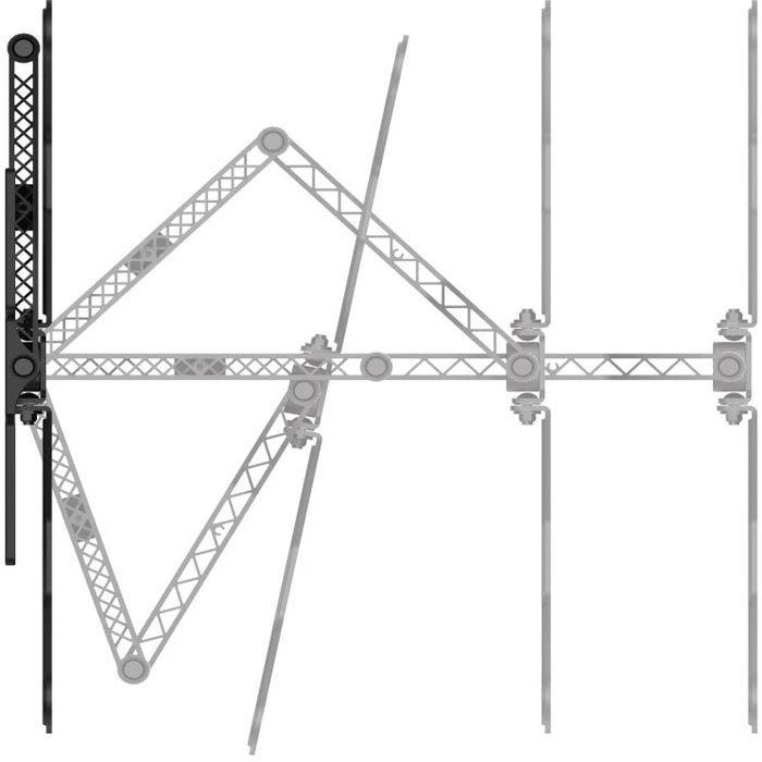 Hama TV-Wandhalterung 118060 Fullmotion, Schwarz, Ultraslim, Neigbar, Schwenkbar, 32-65 Zoll 2 Hama TV-Wandhalterung 118060 Fullmotion, Schwarz, Ultraslim, Neigbar, Schwenkbar, 32-65 Zoll – Bild 2