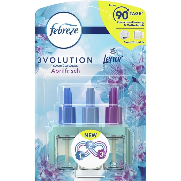 Febreze Raumduft 3Volution, 20ml, Nachfüller, Lenor Aprilfrisch 1 Febreze Raumduft 3Volution, 20ml, Nachfüller, Lenor Aprilfrisch