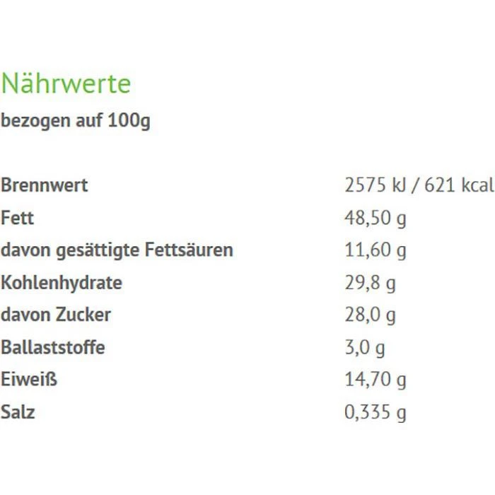 Rapunzel Brotaufstrich Mandel-Tonka-Creme, BIO, Je 40g (440g), 11 Stück 4 Rapunzel Brotaufstrich Mandel-Tonka-Creme, BIO, Je 40g (440g), 11 Stück – Bild 4