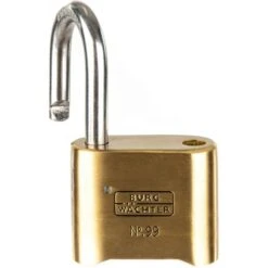 Burg Wächter Burg-Wächter Vorhängeschloss No.99, 99 Ni 50 SB, Zahlenschloss Mit Schlüssel, Wetterfest, Messing -Angebote HausGlanz Store bc73fa67364d8e7882c01aa90bffb80521695fc1 vorhaengeschloss burg waechter no.99 99 ni 50 sb