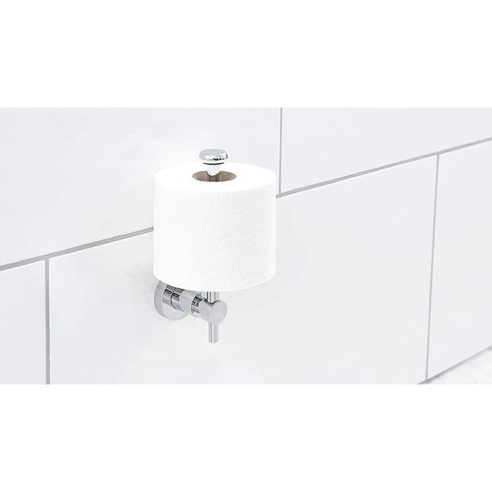 Tesa Toilettenpapierspender Loxx, 40285, Ohne Bohren, Ersatzrollenhalter, Für 1 Kleinrolle 3 Tesa Toilettenpapierspender Loxx, 40285, Ohne Bohren, Ersatzrollenhalter, Für 1 Kleinrolle – Bild 3