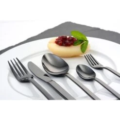 Gräwe Menümesser Lissabon, Edelstahl - Titan, Rostfrei, Schwarz, Set 6 Stück -Angebote HausGlanz Store bcd67a1cced0c057468bc1cf0a1a96e09c65a0c9 menuemesser graewe lissabon edelstahl titan