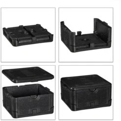 Relaxdays Thermobox 10032719 Schwarz, 17 Liter, Kunststoff EPP, 41 X 38 X 22 Cm -Angebote HausGlanz Store beb830cbc02095b00c59bf5a84c29d9f9bf19229 thermobox relaxdays 10032719 schwarz 17 liter