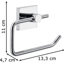 Tesa Toilettenpapierspender Ekkro, 40232, Ohne Bohren, Metall, Für 1 Kleinrolle, Silber -Angebote HausGlanz Store c07e762dda4bf02e7083f252ff353a079c2b7d84 toilettenpapierspender tesa ekkro 40232
