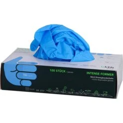 Ulith Nitril Blau Puderfrei Gr.XL Einmalhandschuhe, 100 Stück -Angebote HausGlanz Store c09f71fa5e03c9a9dbe135f932a0adaff28acbec einmalhandschuhe ulith nitril puderfrei 81653