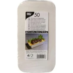 Papstar Aluschalen 14517, Mit Einlegedeckel, 0,7 L, Eckig, 19,5 X 10,3 X 4,9cm, 50 Stück -Angebote HausGlanz Store c0ec7af702d7af03eb061d4692a846d141f78bed aluschalen papstar 14517 mit einlegedeckel 0 7 l