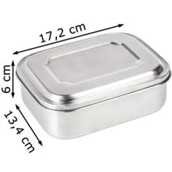 Böttcher-AG Lunchbox Edelstahl, Brotdose, 17,2 X 6 X 13,4cm 6 Böttcher-AG Lunchbox Edelstahl, Brotdose, 17,2 X 6 X 13,4cm -Angebote HausGlanz Store c289cf0a3521be28c89a31d7f0facfdb16609f02 lunchbox boettcher ag edelstahl