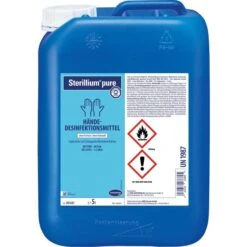 Sterillium Pure, 9816870, Händedesinfektionsmittel, 5 Liter, Kanister, Desinfektionsmittel