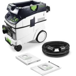 Festool Nass-Trockensauger Absaugmobil Cleantec, CTM 36 E AC-LHS, 36 Liter, 1200 Watt