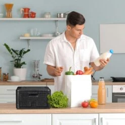 Relaxdays Thermobox 10032719 Schwarz, 17 Liter, Kunststoff EPP, 41 X 38 X 22 Cm -Angebote HausGlanz Store c628b1a55527f32cccee87cd6b4b254047ddb213 thermobox relaxdays 10032719 schwarz 17 liter