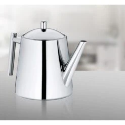 Kela Tee-Kanne Ancona 11355, Edelstahl, Mit Edelstahl-Sieb, Silber Glänzend, 0,9 L -Angebote HausGlanz Store c799f58d0571bd329aeead7365e4d873f4f82646 tee kanne kela ancona 11355 edelstahl