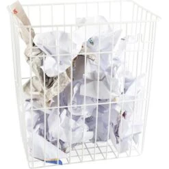 Tork Abfallkorb Mini, 226002, Weiß, Metall, 32 X 35 X 22 Cm (BxHxT), 20 Liter -Angebote HausGlanz Store c81567b2b47302e29fd1c537137a7cf979faf390 abfallkorb tork mini 226002 weiss