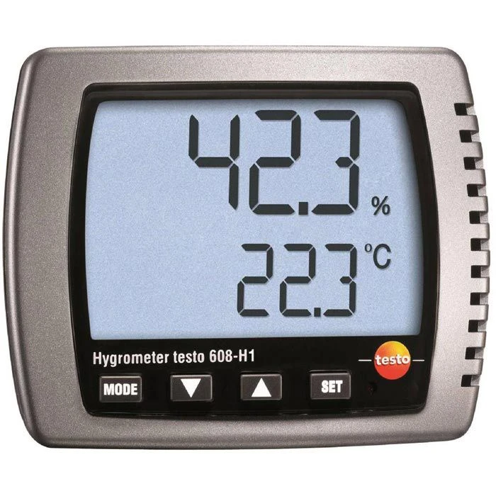 Testo Thermometer 608-H1 Innen, Digital, Mit Hygrometer 1 Testo Thermometer 608-H1 Innen, Digital, Mit Hygrometer