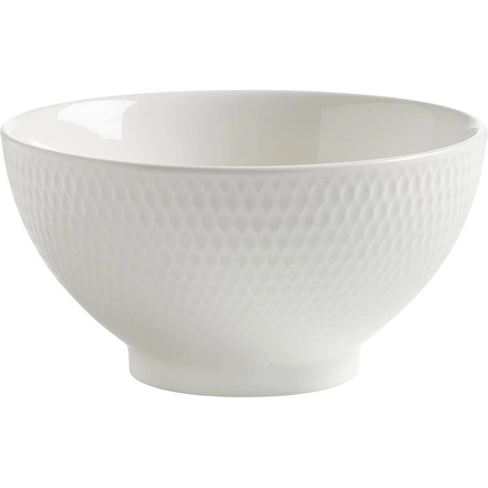 Maxwell & Williams Maxwell&Williams Müslischale Diamonds DV0041, Porzellan, Weiß, 15cm, Set, 6 Stück 6 Maxwell & Williams Maxwell&Williams Müslischale Diamonds DV0041, Porzellan, Weiß, 15cm, Set, 6 Stück – Bild 6