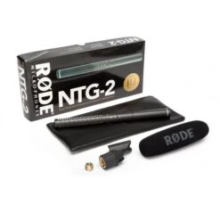 RODE NTG2, Schwarz, Richtmikrofon, Supernierencharakteristik -Angebote HausGlanz Store ceb96d82ad3e3a7c9058d722437595cabbb53377 mikrofon rode ntg2 schwarz