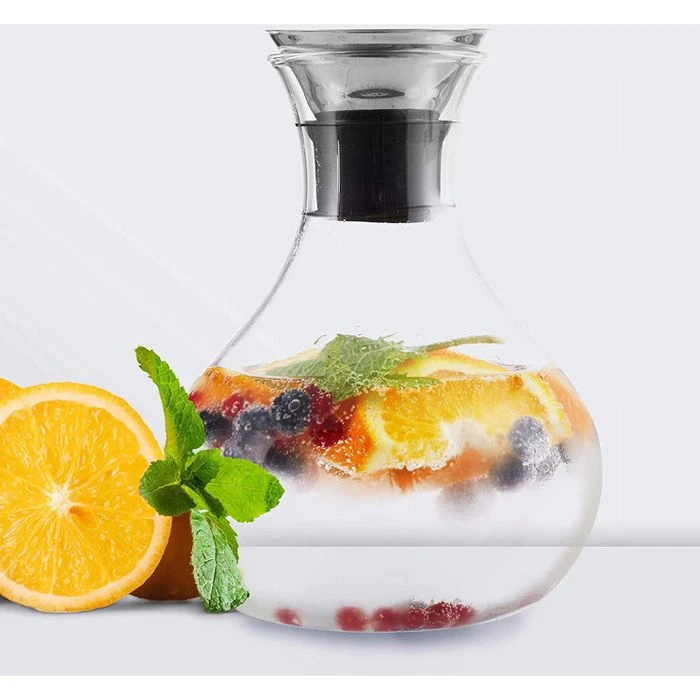 Relaxdays Karaffe 10023435, Mit Deckel, 1,5 Liter 2 Relaxdays Karaffe 10023435, Mit Deckel, 1,5 Liter – Bild 2
