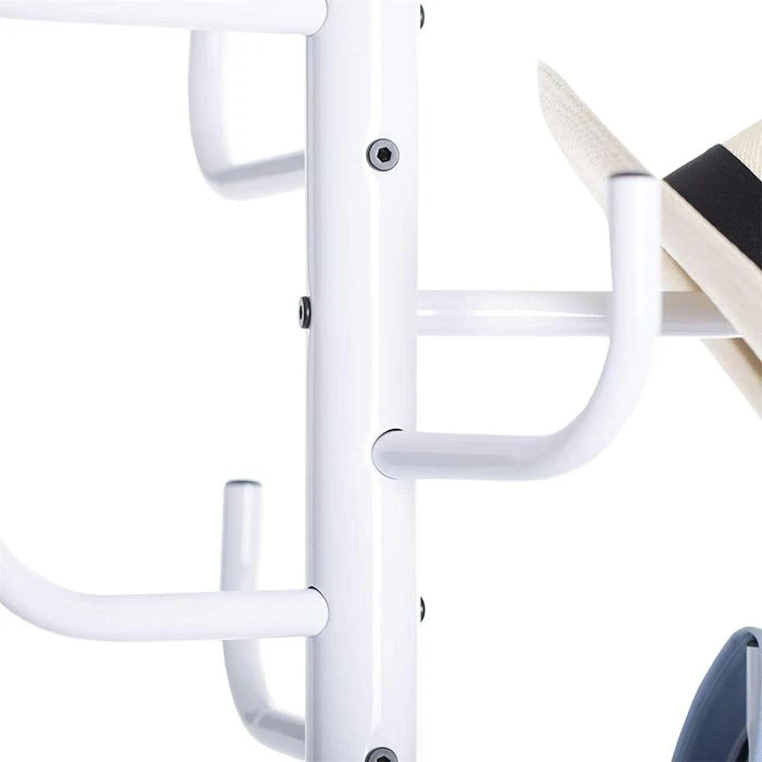 Idimex Garderobenständer Kaktus, 18200, Mit 8 Haken, Metall, Weiß 4 Idimex Garderobenständer Kaktus, 18200, Mit 8 Haken, Metall, Weiß – Bild 4