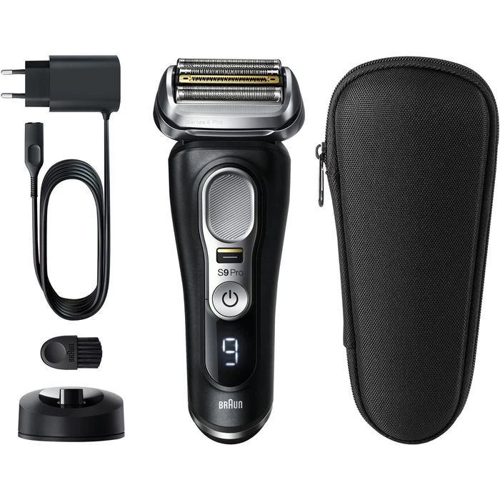 Braun Elektrorasierer Series 9 Pro Premium 9410s, Wet & Dry, 4+1 Scherkopf, Mit Trimmer & Reise-Etui 7 Braun Elektrorasierer Series 9 Pro Premium 9410s, Wet & Dry, 4+1 Scherkopf, Mit Trimmer & Reise-Etui – Bild 7