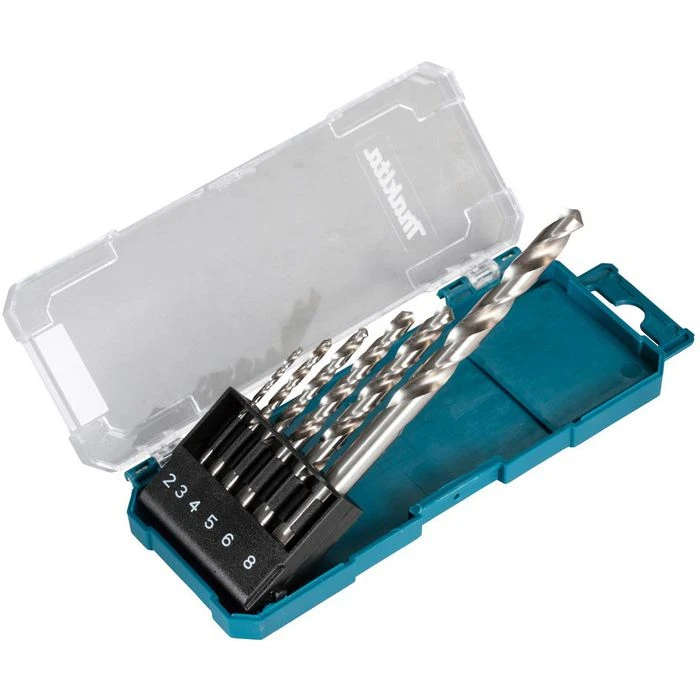 Makita Bohrer D-75742 HSS G, 6-teiliges Set, Metallbohrer 2 Makita Bohrer D-75742 HSS G, 6-teiliges Set, Metallbohrer – Bild 2
