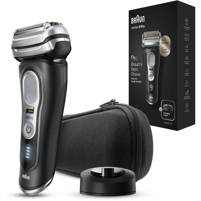 Braun Elektrorasierer Series 9 Pro Premium 9410s, Wet & Dry, 4+1 Scherkopf, Mit Trimmer & Reise-Etui 8 Braun Elektrorasierer Series 9 Pro Premium 9410s, Wet & Dry, 4+1 Scherkopf, Mit Trimmer & Reise-Etui – Bild 8