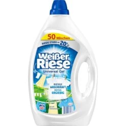 Weißer-Riese Waschmittel Universal Gel, Vollwaschmittel, Gel, 3,5 Liter, 70 Waschladungen