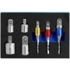 S&R Stecknuss-Adapter 460322007, Set, Vergrößerungs- Und Reduzieradapter, 7-teilig
