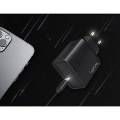 LogiLink USB-Ladegerät PA0258, 18W, 3A, Schwarz, 1x USB C, 1 Port -Angebote HausGlanz Store defe60b270c98a33f90a7ddb0acccba39ae28841 usb ladegeraet logilink pa0258 18w 3a