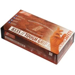 NITRAS Einmalhandschuhe Tough Grip N, Nitril, 8335, Puderfrei, Orange, 50 Stück, Gr. XL -Angebote HausGlanz Store e0dd29c7c6df3b32c2431850bdb44c1ccc06180f einmalhandschuhe nitras tough grip n nitril 8335