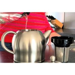 Bredemeijer Tee-Kanne Minuet Santhee, Edelstahl, Doppelwandig, Silber Matt, 1,4 L -Angebote HausGlanz Store e0deae067cf42112f318668172df0fb99fac2fb6 tee kanne bredemeijer minuet santhee edelstahl