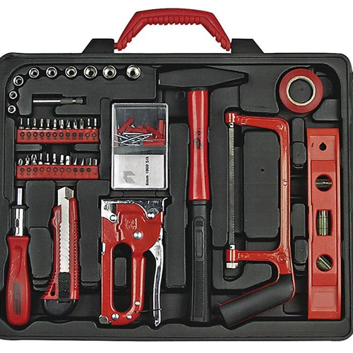 BrüderMannesmann Werkzeugkoffer M29065, 60-teilig, Im Klappkoffer 2 BrüderMannesmann Werkzeugkoffer M29065, 60-teilig, Im Klappkoffer – Bild 2