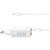 Hama USB-Ladegerät GaN Netzteil, 65W, 3,25A, Weiß, 1x USB C, 1x USB A, 2 Port