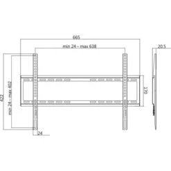LogiLink TV-Wandhalterung BP0038, Schwarz, Starr, 37-70 Zoll 5 LogiLink TV-Wandhalterung BP0038, Schwarz, Starr, 37-70 Zoll -Angebote HausGlanz Store e4a590c952390eb92c1be1116eab29c0086a55f6 tv wandhalterung logilink bp0038 schwarz